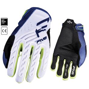 FIVE MXF3 EVO NAVY/WHITE/FLURO GLOVES