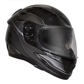 RXT EVO MATT BLACK GREY ROAD HELMET 