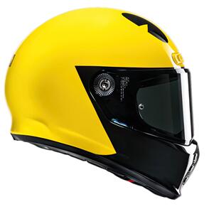 HJC V10 PAC MAN YEL/BLACK HELMET 