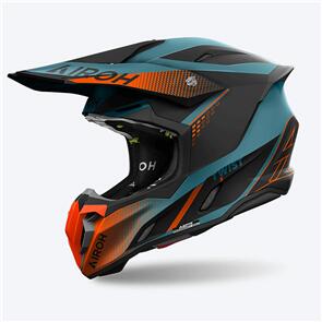 AIROH TWIST 3 SHARD ORANGE MATTE HELMET 