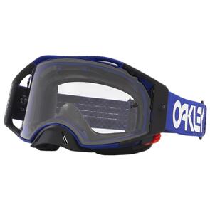 OAKLEY AIRBRAKE MX GOGGLE MOTO BLUE B1B W/ CLEAR LENS OAKLEY