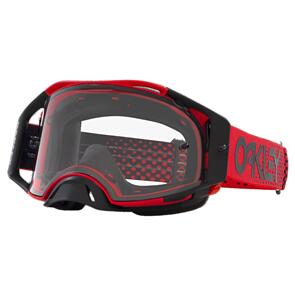 OAKLEY AIRBRAKE MX GOGGLE MOTO RED B1B W/ CLEAR LENS OAKLEY