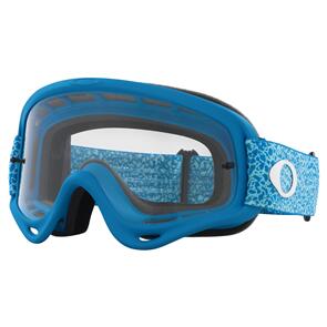 OAKLEY O-FRAME MX GOGGLE BLUE CRACKLE W/CLEAR LENS OAKLEY