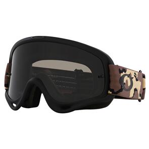 OAKLEY O FRAME MX GOGGLE DESERT CAMO SAND W/DARK GREY & CLEAR LENS OAKLEY
