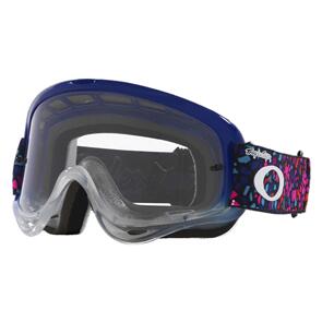 OAKLEY O-FRAME MX GOGGLE TLD TESSELL BLUE W/CLEAR LENS OAKLEY