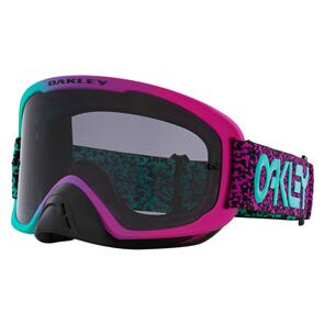 OAKLEY O-FRAME 2.0 PRO MX GOGGLE CELESTE PURP. VIP. ROO W/ DK. GREY LENS OAKLEY