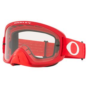 OAKLEY O-FRAME 2.0 PRO MX GOGGLE MOTO RED W/ CLEAR LENS OAKLEY