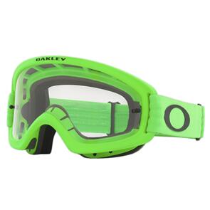 OAKLEY O-FRAME 2.0 PRO XS MX GOGGLE MOTO GREEN W/ CLEAR LENS OAKLEY