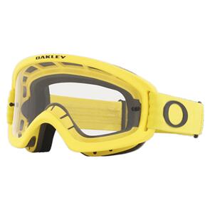 OAKLEY O-FRAME 2.0 PRO XS MX GOGGLE MOTO YELLOW W/ CLEAR LENS OAKLEY