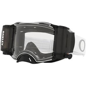 OAKLEY AIRBRAKE MX GOGGLE TUFFBLOCKS GNMETL W/ CLR ROLL OFF LENS OAKLEY