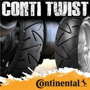 CONTINENTAL  120/70-10 54L TWIST TYRE TL CONTINENTAL
