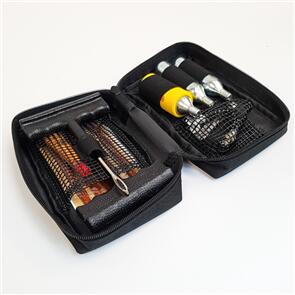 TECH7 TYRE REPAIR KIT TUBELESS (T-REAMER-PLUGS-CO2-VALVE) TECH7 ^