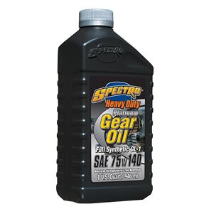 SPECTRO 75W140 946ML HEAVY DUTY PLATINUM GEAR OIL FULL SYN (GL-1) SPECTRO