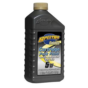 SPECTRO 5W 1L VERY LIGHT 85/150 GOLDEN CARTRIDGE FORK OIL / FORK FLUID SPECTRO