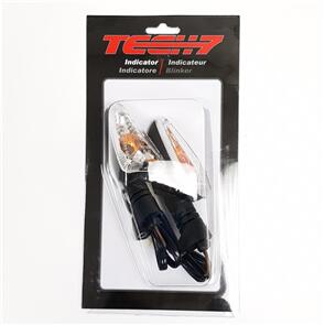 TECH7 INDB1502 ARROW INDICATORS LONG 120MM CLEAR LENS E-MARK TECH7