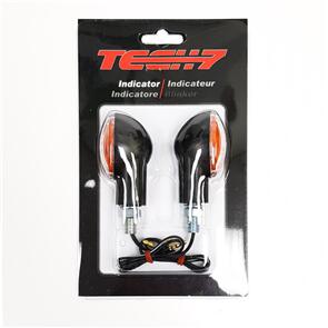 TECH7 IND41502 CAT EYE INDICATORS SHORT 66MM CLEAR LENS E-MARK TECH7