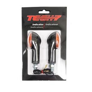 TECH7 IND415L02 CAT EYE INDICATORS LONG 87MM CLEAR LENS E-MARK TECH7