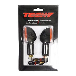 TECH7 IND015L02 MINI ARROW INDICATORS LONG 87MM CLEAR LENS E-MARK TECH7
