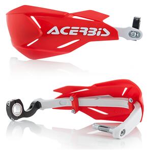 ACERBIS X-FACTORY HANDGUARD RED/ WHITE ACERBIS