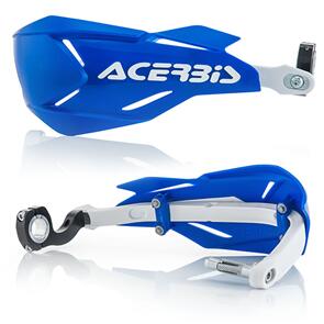 ACERBIS X-FACTORY HANDGUARD BLUE/ WHITE ACERBIS