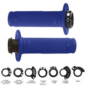 PROGRIP BLUE LOCK ON GRIPS 1/2 WAFFLE PROGRIP