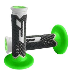 PROGRIP GREEN/BLACK/GREY TRI DENSITY EXTRA SLIM GRIPS 115MM PROGRIP