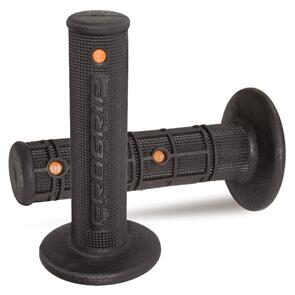 PROGRIP BLACK/ORANGE DOT DOUBLE DENSITY GRIPS 115MM PROGRIP
