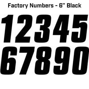 FACTORY EFFEX FACTORY NUMBER 6 INCH 1 3 PACK BLACK 150MM