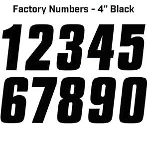 FACTORY EFFEX FACTORY NUMBER 4 INCH 2 3 PACK BLACK 100MM