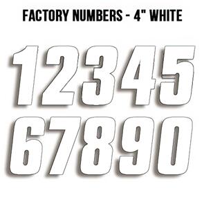 FACTORY EFFEX FACTORY NUMBER 4 INCH 8 3 PACK WHITE 100MM