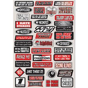 FACTORY EFFEX FUN PHRASES STICKER KIT FACTORY FX