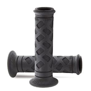 PROGRIP BLACK SOFT TOUCH ROAD GRIPS OPEN END 125MM PROGRIP