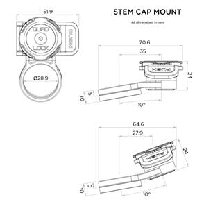 QUAD LOCK STEM CAP MOUNT