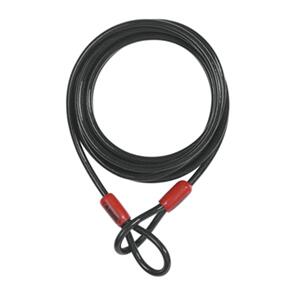 ABUS COBRA 10MM/5M LOOP BLACK/RED