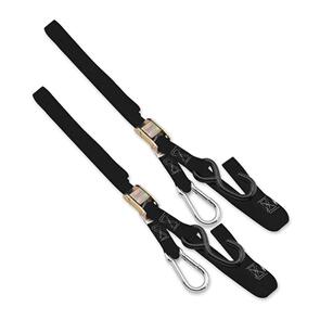 TECH7 TIE DOWN BLACK 38MM WITH CARABINER END TECH7