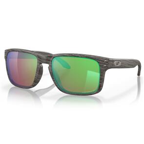 OAKLEY HOLBROOK SUNGLASSES WOODGRAIN W/ PRIZM SHALLOW WATER POLARIZED LENS