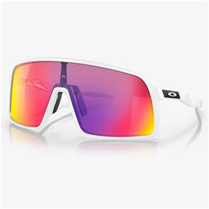 OAKLEY SUTRO SUNGLASSES MATTE WHITE W/ PRIZM ROAD LENS OAKLEY