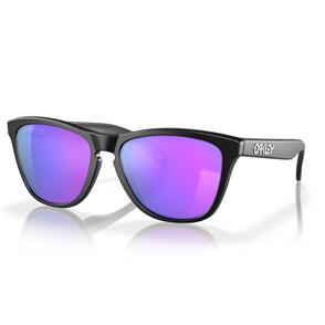 OAKLEY FROGSKINS SUNGLASSES MATTE BLACK W/ PRIZM VIOLET LENS 