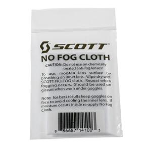 SCOTT NO-FOG CLOTH SINGLE SCOTT ANTI-FOG