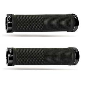 PROGRIP BLACK LOCK ON GRIPS ATV / JETSKI / MTB (2 RING CLAMPS) PROGRIP
