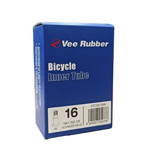 VEE RUBBER INNER TUBE 16 X 1.75/2.125 AV SCHRADER