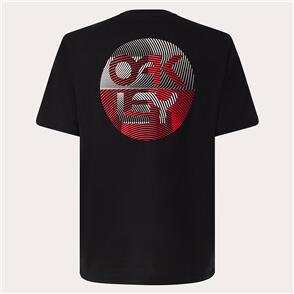 OAKLEY FINGERPRINT B1B T-SHIRT BLACKOUT 