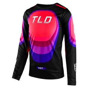TROY LEE DESIGNS 2024 YOUTH GP PRO JERSEY REVERB BLACK / GLO RED