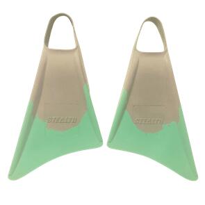 STEALTH BODY BOARDS S1 SUPER SOFT FINS GREY/ICE BLUE
