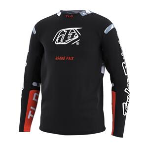 TROY LEE DESIGNS 2023 YOUTH GP PRO JERSEY BLENDS CAMO BLACK / WHITE