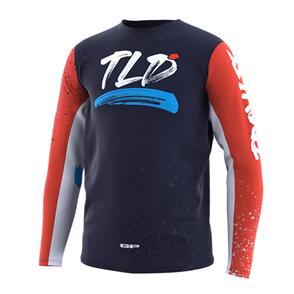 TROY LEE DESIGNS 2023 YOUTH GP PRO JERSEY PARTICAL NAVY / ORANGE