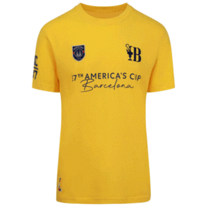 37TH AMERICAS CUP AC LEAGUE T-SHIRT YELLOW