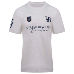 37TH AMERICAS CUP AC LEAGUE T-SHIRT WHITE