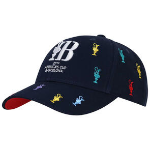 37TH AMERICAS CUP TROPHY CAP NAVY