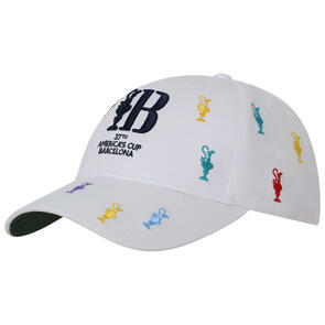 37TH AMERICAS CUP TROPHY CAP WHITE